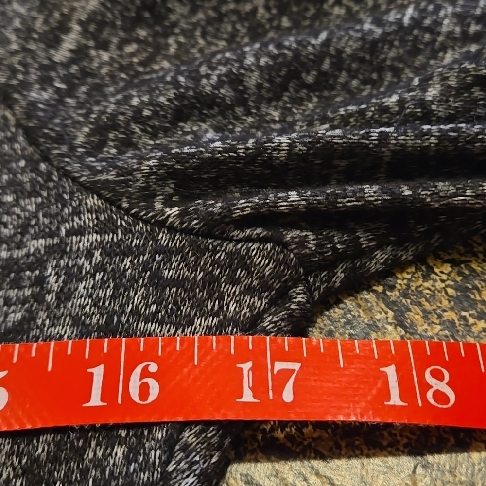 Free Kisses Open Front Waterfall Cardigan Lightweight Marled Women size Small - Picture 6 of 9